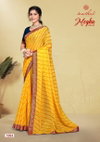 Megha Vol 2 By Kashvi Printed Chiffon Sarees Wholesale Shop In Surat